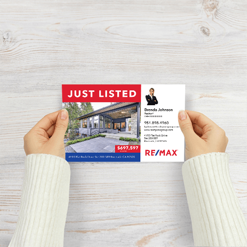 5.5" x 8.5" POSTCARD FRONT/BACK #1 - REMAX - Estate Prints