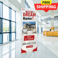 33x81 RETRACTABLE BANNER #1 - REALTY MASTER & ASSOCIATES