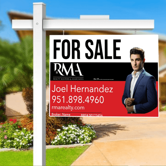 24x36 FOR SALE SIGN #2 - REALTY MASTER & ASSOCIATES - Estate Prints