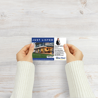 4x6 POSTCARD FRONT/BACK #1 -ONE WEST REALTY