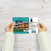 5.5" x 8.5" POSTCARD FRONT/BACK #1 - EXIT REALTY