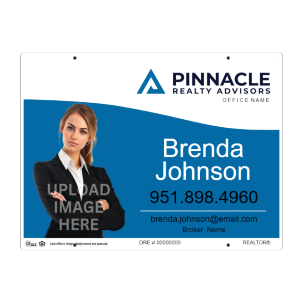24x32 FOR SALE SIGN #5 - PINNACLE REALTY ADVISORS