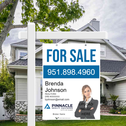 24x32 FOR SALE SIGN #7 - PINNACLE REALTY ADVISORS