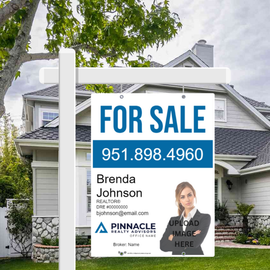 24x32 FOR SALE SIGN #7 - PINNACLE REALTY ADVISORS