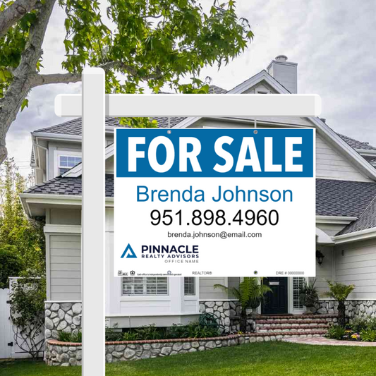 24x32 FOR SALE SIGN #6 - PINNACLE REALTY ADVISORS