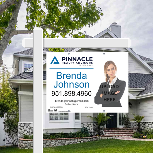 24x32 FOR SALE SIGN #4 - PINNACLE REALTY ADVISORS