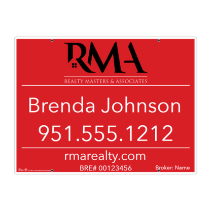 24x32 FOR SALE SIGN #3 - REALTY MASTER & ASSOCIATES