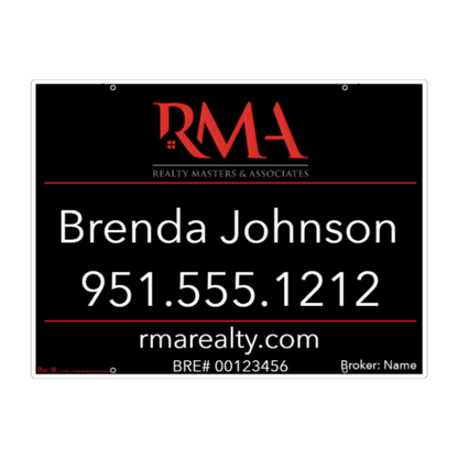 24x32 FOR SALE SIGN #2 - REALTY MASTER & ASSOCIATES