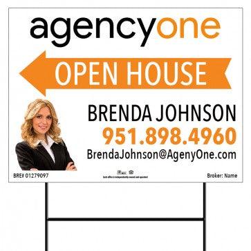 18x24 OPEN HOUSE #4 - AGENCY ONE - Estate Prints