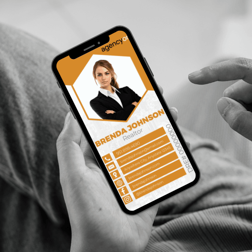 Interactive Business Card #4 - AGENCY ONE - Estate Prints