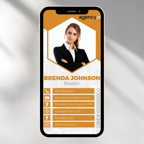 Interactive Business Card #4 - AGENCY ONE