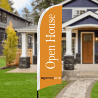 OPEN HOUSE FLAG #1 - AGENCY ONE - Estate Prints