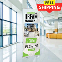 33x81 RETRACTABLE BANNER #1 - BEST REALTY PARTNERS