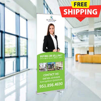 33x81 RETRACTABLE BANNER #2 - BEST REALTY PARTNERS