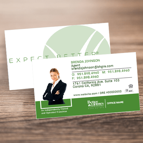 BUSINESS CARD FRONT/BACK #1 - BETTER HOMES & GARDENS - Estate Prints