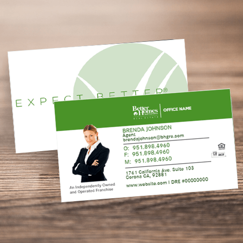 BUSINESS CARD FRONT/BACK #2 - BETTER HOMES & GARDENS - Estate Prints