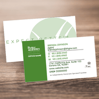 BUSINESS CARD FRONT/BACK #3 - BETTER HOMES & GARDENS - Estate Prints