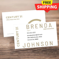 BUSINESS CARD FRONT/BACK #3 - CENTURY 21