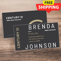 BUSINESS CARD FRONT/BACK #4 - CENTURY 21