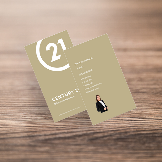 BUSINESS CARD FRONT/BACK #6 - CENTURY 21