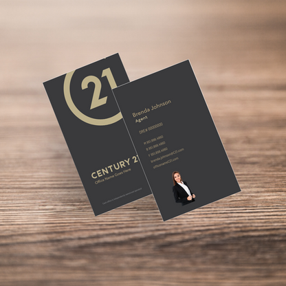 BUSINESS CARD FRONT/BACK #7 - CENTURY 21