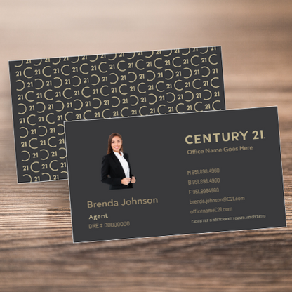 BUSINESS CARD FRONT/BACK #9 - CENTURY 21