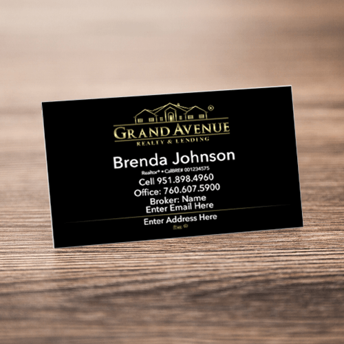 BUSINESS CARD #1 - Grand Avenue - Estate Prints