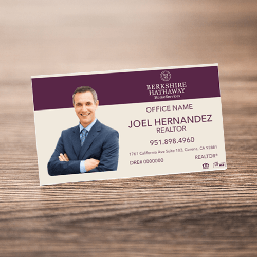 BUSINESS CARD #3 - BERKSHIRE HATHAWAY - Estate Prints