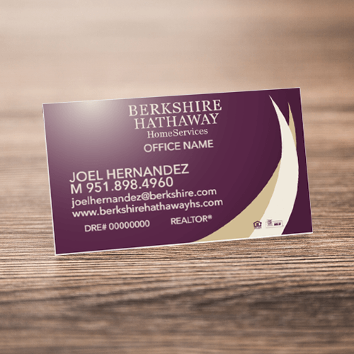 BUSINESS CARD #4 - BERKSHIRE HATHAWAY - Estate Prints