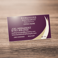 BUSINESS CARD #4 - BERKSHIRE HATHAWAY - Estate Prints