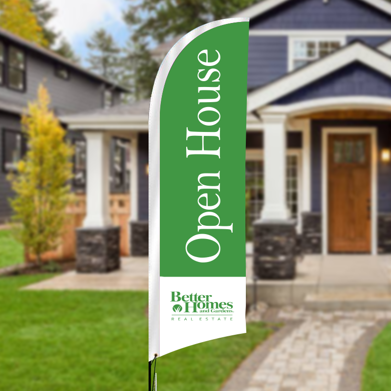 OPEN HOUSE FLAG #1 - BETTER HOMES AND GARDENS