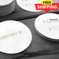 CIRCLE BUSINESS CARD FRONT/BACK #10 - CENTURY 21