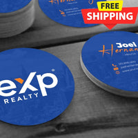 CIRCLE BUSINESS CARD FRONT/BACK #5 - EXP REALTY
