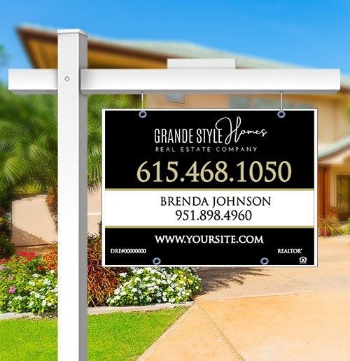 18x24 FOR SALE #2 - Grande Style Homes - Estate Prints