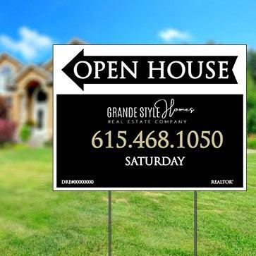 18x24 OPEN HOUSE #2 - Grande Style Homes - Estate Prints