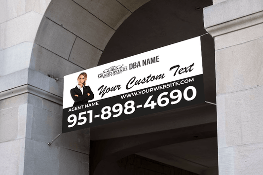 48x96 Banner Design - Estate Prints