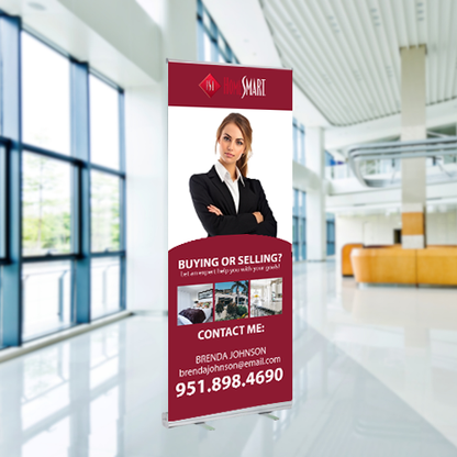 33x81 RETRACTABLE BANNER #2 - HOMESMART