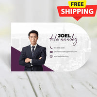 HALF CIRCLE BUSINESS CARD FRONT/BACK #8 - BERKSHIRE HATHAWAY