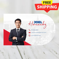 HALF CIRCLE BUSINESS CARD FRONT/BACK #4 - REMAX