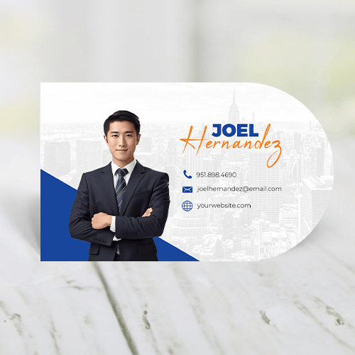 HALF CIRCLE BUSINESS CARD FRONT/BACK #6 - EXP REALTY - Estate Prints