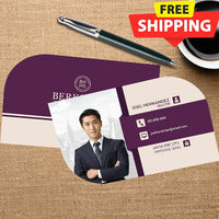 LEAF BUSINESS CARD FRONT/BACK #9 - BERKSHIRE HATHAWAY