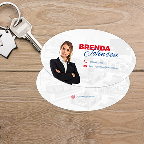 OVAL BUSINESS CARD FRONT/BACK #6 - REMAX
