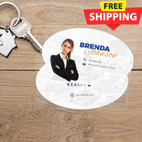 OVAL BUSINESS CARD FRONT/BACK #8 - EXP REALTY