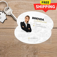 OVAL BUSINESS CARD FRONT/BACK #19 - GRAND AVENUE