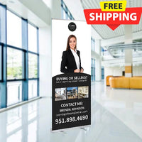 33x81 RETRACTABLE BANNER #2 - RELIABLE REAL ESTATE