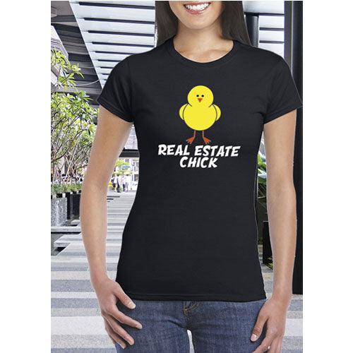 Shirt #3 -Real Estate Chick - Estate Prints