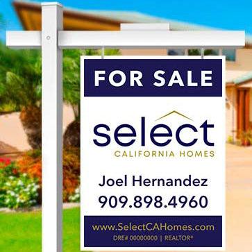 24x32 FOR SALE SIGN #1 - SELECT CALIFORNIA HOMES - Estate Prints