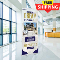 33x81 RETRACTABLE BANNER #1 - Select California Homes