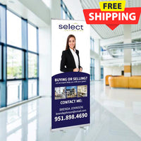 33x81 RETRACTABLE BANNER #2 - Select California Homes