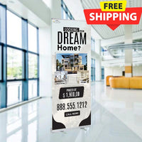 33x81 RETRACTABLE BANNER #1 - SPARROW LILY REALTY